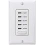 Intermatic EI235W 15/30/45/60/120 Minute SPST 1800-Watt Electronic in-Wall Countdown Timer, White