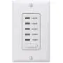 Intermatic EI235W 15/30/45/60/120 Minute SPST 1800-Watt Electronic in-Wall Countdown Timer, White