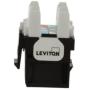 Leviton 61110-RB6 eXtreme 6+ QuickPort Connector, CAT 6, Brown