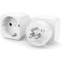 Europe to US Plug Adapter，Pack of 2 American Outlet Plug Adapter EU to US Adapter Travel Plug Adapter Europe to USA Travel Plug Converter