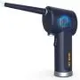 Cordless Electric Air Duster,Air Blower for Computer，Replacement for Compressed Spray Air Can, Rechargeable Computer Air Blower, for Keyboard and Electronics Cleaning（Blue）