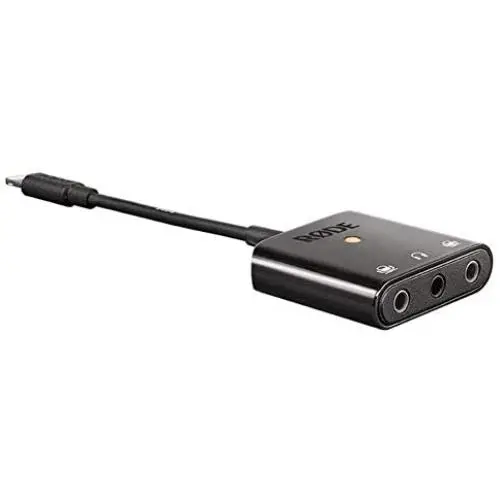 Rode SC6-L Dual TRRS Input Lightning Mobile Interface for Apple iOS Devices