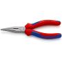 Knipex 2502160 6-1/4-Inch Chain Nose Pliers with Cutter - Comfort Grip