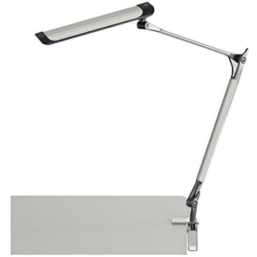 Safco Products 1003SL Z-Arm LED Desk Lamp, Silver