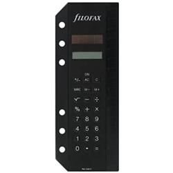 Filofax Personal/A5/Deskfax Calculator (B134011), Black