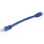 Monoprice 0.5FT 24AWG Cat6 550MHz UTP Ethernet Bare Copper Network Cable - Blue