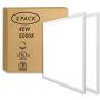LED FANTASY 2x2 FT Edge Lit LED Panel Dimmable 0-10V, 40W (140W Equivalent), 5000K Daylight White,DLC & UL 2 Pack