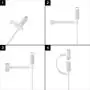 TechMatte Charging Adapter Compatible with Apple Pencil, Female to Female Charger Connector (2-Pack)