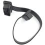 ARTECKIN Full 16pin OBD II OBD2 Male to Female Extension Cable Flat Ribbon Cable with Angled connectors 30cm/1ft 16pin