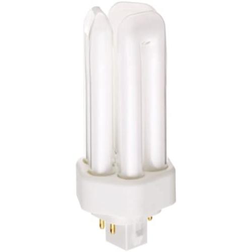 Satco S8343 3500K 18-Watt GX24q-2 Base T4 Triple 4-Pin Tube for Electronic and Dimming Ballasts