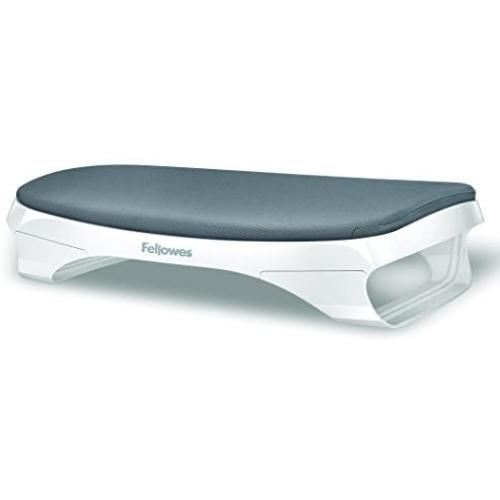 Fellowes I-Spire Series Foot Cushion/Rest, White/Gray (9311701)
