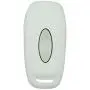 SEGADEN Silicone Cover Protector Case Holder Skin Jacket Compatible with FORD Fusion 4 Button Flip Remote Key Fob CV2711 White
