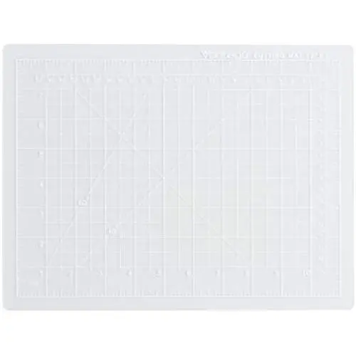 Dahle - 10660-12584 Vantage 10680 Self-Healing Cutting Mat, 9''x12'', 1/2'' Grid, 5 Layers for Max Healing, Perfect for Crafts & Sewing, Clear