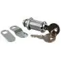 JR Products 00335 Standard Compartment Door Key Lock - 1-3/8''