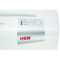 HSM X5 Shredstar 5-Sheet, Cross-Cut, 4.8 gal Capacity Paper Shredder with Separate CD Slot, White