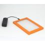 Switchable Smart Glass Sample Electronic PDLC Smart Film Laminated with Low Iron Glass (7 x 4.5 inch)