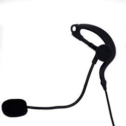 Arbitro Push to Talke Headset ONLY - for Referees, Motorcycles, Hunters, ATV Trail Rides, Wedding Coordinators, Back Country Skiers and Stage Crews (1 Push to Talk)