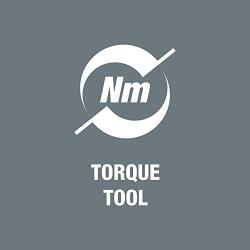 Wera 05074733001 Kraftform ESD 7445 Hexagon Torque Screwdriver, 1/4'' Head, 2.5-11.5''/lbs Variable Torque Adjustment Range