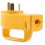 Camco Heavy Duty RV 30 AMP PowerGrip Male Replacement Plug- Durable and Safer Plug with an Easier Grip (55245)