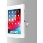 CTA Digital Tablet Mount, PAD-PARAWW Premium Locking On-Wall Flush Mount for iPad 10.2-Inch (7th Gen.), iPad Air 3 (2019), iPad Gen. 6 (2018), Galaxy Tab S3 9.7”, and More, White