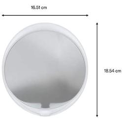 Command Fog Resistant Mirror, 1-Mirror, 2-Water-Resistant Strips (BATH15-ES), Organize Damage-Free