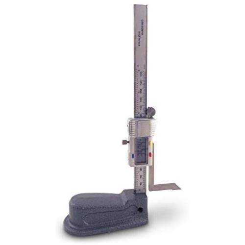 Taytools 0-6”, 0-150 mm, Digital Height Gauge, Electronic Height Gauge, 0.0005” Resolution DHG