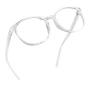 LifeArt Blue Light Blocking Glasses, Anti Eyestrain, Computer Reading Glasses with Spring Hinge, Gaming Glasses, TV Glasses for Women Men, Anti Glare (Transparent, No Magnification)
