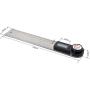 GemRed Digital Angle Finder Protractor (Stainless steel, 7inch/200mm)