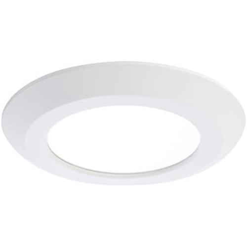 Halo SLD606927WHJB SLD 5 in. and 6 in. White Integrated Recessed Trim, 90 CRI 2700K Warm Junction Box LED Surface Mount, 6''