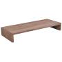 Kirigen Monitor Stand Wooden -Desk Stand Wood for Computer/Laptop/TV Printer - Monitor Arms & Stands Desk Riser for Office Organizers -Desktop Workspace (59,Dark Brown)