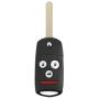 X AUTOHAUX Car Keyless Remote Flip Key Fob 313.8Mhz N5F0602A1A46 for Acura MDX RDX 07-13
