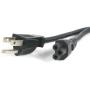 StarTech.com 6ft Standard Laptop Power Cord (NEMA 5-15P to IEC 320 C5) - 3 Prong Replacement Notebook Power Cable - 125V, 13A, 18AWG (PXT101NB3S)