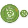 ToolEpic for Dodge Challenger Charger Hellcat Decal Accessories 2015-2021 - Engine Start Stop Button Knob Trim Sticker Emblem - Push to Start Button Sublime Green Badge Cover - Perfect for Decals
