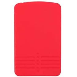 SEGADEN Silicone Cover Protector Case Holder Skin Jacket Compatible with MAZDA 4 Button Smart Card Remote Key Fob CV4534 Red