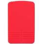 SEGADEN Silicone Cover Protector Case Holder Skin Jacket Compatible with MAZDA 4 Button Smart Card Remote Key Fob CV4534 Red
