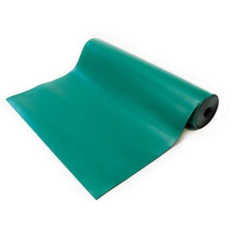 Bertech ESD High Temperature Mat Roll, 2 Feet Wide x 10 Feet Long x 0.08 Inches Thick, Green, RoHS and REACH Compliant
