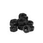 SZHKM 480Pcs Grade 12.9 Nuts and Bolts Assortment Kit M3 M4 M5 Socket Head Cap Screws Set Alloy Steel Machine Screws and Nuts Black with Wrench