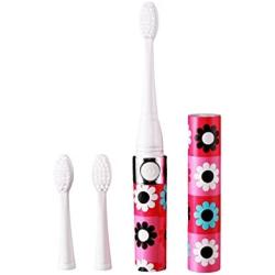 Sonicety Electric Toothbrush HI-923 Flower Polka Dot (Portable/Travel Size)