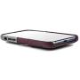 Dockem iPhone 11 Pro Wallet Case: Built-in Metal Plate for Magnetic Mounting & 2 Credit Card Holder Slots (5.8'' Luxe M2 Synthetic Leather, Maroon and Grey)