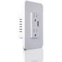Smart Wi-Fi Light Switch, Works with Alexa, Google Home Compatible, iOS Android Smartphone Wireless Control, No Hub Required, Timer Schedule, Switch On Off (Wall Outlet)