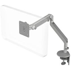 Humanscale M2 Monitor Arm: Clamp Mount - Silver/Gray Trim