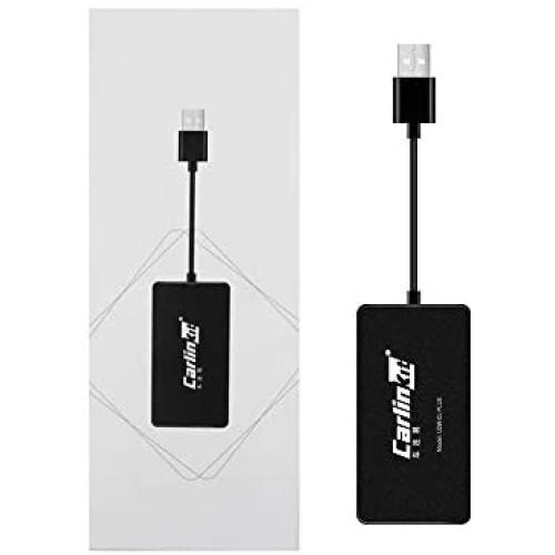 CarlinKit 2.0 Wireless CarPlay Adapter USB Dongle for Audi Volkswagen Honda Civic/Mazda CX 5 Chevrolet Toyota KIA Cars with Factory Wired CarPlay, Wired to Wireless CarPlay, iOS 14, Online Upgrade