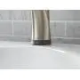 Delta Faucet Lahara Single Hole Bathroom Faucet Brushed Nickel, Touchless Bathroom Faucet, Diamond Seal Technology, Drain Assembly, Stainless 538T-SS-DST, 5.50 x 2.44 x 5.50 inches