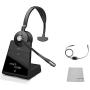 Polycom Compatible Jabra Engage 75 Wireless Headset Bundle with EHS Adapter, 9556-583-125-PLY | PC, MAC, USB, VVX and Soundpoint Phones, Bluetooth, Skype for Business (Mono - EHS - Cloth)