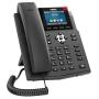 Fanvil X3SG Entry Level VoIP Phone, 2.8-Inch Color Display, 4 SIP Lines, Dual-Port Gigabit Ethernet, Power Adapter Not Included