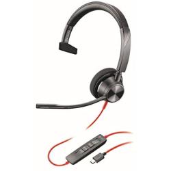 Plantronics Blackwire 3310 USB-C Headset, Black (213929-01)