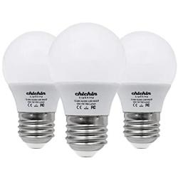 ChiChinLighting 12 Volt 7 Watt LED Light Bulb (3 Bulbs Per Pack) - E26/E27 Light Bulb 12v Low Voltage - Warm White 3000k 7w Light Bulb - Off Grid Solar System, RV, Marine LED Lights