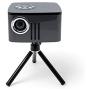 AAXA P7 Mini Projector with Battery, Native 1080P Resolution, 30,000 Hours LED Portable Projector, BT 4.0, Onboard Media Player, for Business and Home Theater