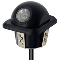 Car Rear View Camera, 20mm HD CCD Backup Camera, Waterproof Reverse Camera with Parking Assist Line Mirror Image Night Vision Parking Camera for 12V Car Pickup Mini-Truck RV SUV Minivan Camper