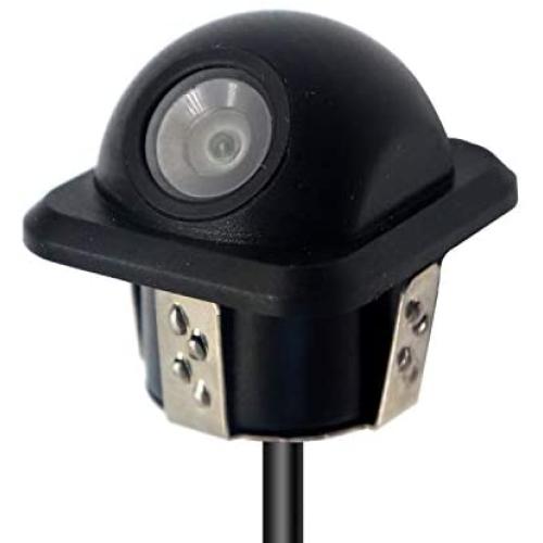Car Rear View Camera, 20mm HD CCD Backup Camera, Waterproof Reverse Camera with Parking Assist Line Mirror Image Night Vision Parking Camera for 12V Car Pickup Mini-Truck RV SUV Minivan Camper